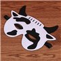RuanHongYi Lot de 8 masques de campagne pour parents-enfants - Animaux de la ferme - Accessoires non tissés - Masques pour enfan