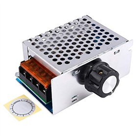 lyrlody Régulateur de Tension Electronique Variateur Vitesse Règlement sur Contrôle 4000W 220V AC Régulateur de Vitesse Régulate