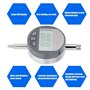 Jauge de Test à cadran avec indicateur numérique, sonde de mesure de profondeur électronique, affichage LCD 0-12.7mm pour les pr