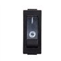 Interrupteur On/Off Voltury à bascule 2 broches 250 V 16 A 125 V 20 A 26 x 11 mm Rocker on Off Noir