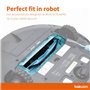 BAKUUM X1 Couvercle support de brosse centrale + x1 rouleau principal pour Cecotec Conga 5090 5490 6090 6490 7090.