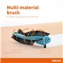 BAKUUM X1 Couvercle support de brosse centrale + x1 rouleau principal pour Cecotec Conga 5090 5490 6090 6490 7090.