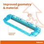 BAKUUM X1 Couvercle support de brosse centrale + x1 rouleau principal pour Cecotec Conga 5090 5490 6090 6490 7090.