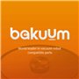 BAKUUM Lot de 4 brosses à brosse pour Cecotec Conga Series 4090 4490 4690 5090 5490 6090 7090 IA Pack de pièces et accessoires p
