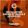 BAKUUM Lot de 4 brosses pour Cecotec Conga 2499 Ultra Genesis et 2299 Ultra Home et 2299 Inertial. Pack de pièces de rechange et