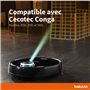 BAKUUM Roue avant omnidirectionnelle pour Cecotec Conga 3090 3091 3092 Accessoires, Pièces de rechange Roue Centrale Robot Aspir
