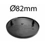 Biomar Labs Compatible avec BMW Emblème 51148132375 Plaque pour Avant Capot Arrière Coffre 82mm Crâne EO 15