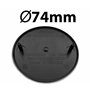 Biomar Labs Badge de Plaque de Démarrage pour Capot 74 mm Compatible avec BMW Emblème pour Coffre 51148219237 Yeux en colère EZ 