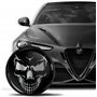 SkinoEu Compatible avec L'emblème Alfa Romeo pour Capot Avant, Emblème de Coffre Arrière 74 mm Giulietta 940 Mito 156 147 159 GT