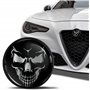 SkinoEu Compatible avec L'emblème Alfa Romeo pour Capot Avant, Emblème de Coffre Arrière 74 mm Giulietta 940 Mito 156 147 159 GT