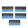 50 Pièces Connecteur de Fibre Optique Bleu Adaptateur de Fibre Optique Intégré SC/UPC-C Composants électroniques pour la Communi