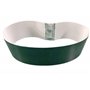 Courroie distribution Pour Ceinture De Catégorie Comestible De Bande De Conveyeur D'unité Centrale Verte De 1150x100x2mm Courroi