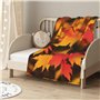 MLMNBVC Couverture de voyage confortable en flanelle pour canapé et canapé, 76,2 x 101,6 cm, couverture de bureau d'été pour cha