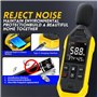 XFKSHCJU Bruitomètre numérique haute sensibilité FDM01 double mode commutation, tube guide sonore de 6 cm, écran couleur VA, coq