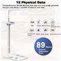 Analyseur De Masse Grasse, Instrument De Mesure Vertical De La Taille Et Du Poids, Appareil De Mesure De La Taille Rétractable A