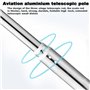 Analyseur De Masse Grasse, Instrument De Mesure Vertical De La Taille Et Du Poids, Appareil De Mesure De La Taille Rétractable A