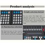 Contrôleur D'éclairage De Scène Dmx 512, éclairage Disco Dj Contrôleur, Mélangeurs De Lumière Professionnels Pour éclairage De S