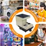 Compteuse et trieuse de pièces portable haute vitesse, trieuse de pièces haute vitesse, grande capacité, 3 000 pièces, compatibl