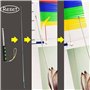 Entraîneur De Saut Vertical, Mesureur De Saut Vertical Avec Girouette Colorée, Compteur De Puissance De Saut D'entraînement De F
