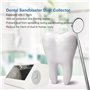 Coffret Anti-Poussière Pour Sablage Dentaire, Avec Déflecteur En Verre Et Filtres, Dépoussiéreur Pour Sablage, Boîte à Poussière