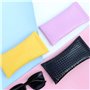 GENODA Lot de 2/4 étuis à lunettes de soleil en cuir synthétique avec cordon de serrage pour téléphone portable, portefeuille, é