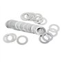 Ctongrun-Rondelles d'arrêt M9 M10 M12 M13 M14 M15 M16 M18 M20 M22 M25 M28 M30 M35 M40 0.1 0.2 0.5mm Rondelles Plates Ultra Mince