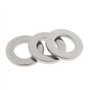 Rondelles Metal M6, Rondelles Plates 80 Pièces, Rondelle Inox M6 x 18mm, Rondelle en 304 Acier Inoxydable DIN9021 / ISO7093, Ron