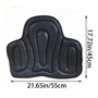 Wudaizhi Tapis de Selle pour Cheval - Coussin amortissant Les Chocs pour l'équitation - Coussin d'amortissement pour Selle - pou