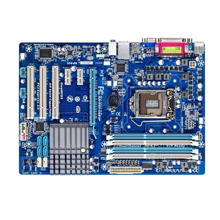 Cartes mères d'ordinateur Fit for Gigabyte GA-P61-USB3P Carte mère LGA 1155 for H61 USB2.0 SATA2 PCI-E X16 Main de Bureau