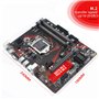 XYYZXKL Fit for Jginue H97 Bureau Carte mère LGA 1150 pour i3 I5 I7 Xeon E3 Processeur DDR3 32G 1333 / 1600MHz Mémoire M.2 NVME 