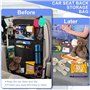 EABEAHZZ Organiseurs Siège Auto pour Ford KA+ 2016-2023, 2 Pièces Sac Rangement Multifonction Voiture, Protège-Siège Arrière pou