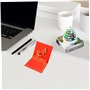 Calendrier 3D 2025 Pièce de Noël Calendrier 272 feuilles de papier sculpture Noël TAPT ARTSSY DES ARSTES AVEC LEUR LED ＆ COUVERT