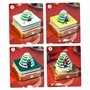 Calendrier 3D 2025 Pièce de Noël Calendrier 272 feuilles de papier sculpture Noël TAPT ARTSSY DES ARSTES AVEC LEUR LED ＆ COUVERT