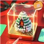 Calendrier 3D 2025 Pièce de Noël Calendrier 272 feuilles de papier sculpture Noël TAPT ARTSSY DES ARSTES AVEC LEUR LED ＆ COUVERT