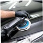 ISOYTERO 2PCS Pads Puffing 5 Pouces Auto-adhésif Tampon de Polissage en Laine épaissante utilisée avec Ponceuse/polisseuse en or