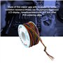 Isolation Durable 280M Wrapping Test Cable 30AWG 8 fils en cuivre plaqué étain Câble de démarrage pour planche à pain pour test 