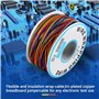 Isolation Durable 280M Wrapping Test Cable 30AWG 8 fils en cuivre plaqué étain Câble de démarrage pour planche à pain pour test 