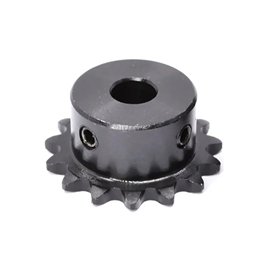 Roue dentée - 1 pièce 04C 25H - 14/15/16/17 dents - Roue dentée à entraînement industriel - Alésage 6/8/10/12/14/15 mm pour chaî