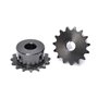 Roue dentée - 1 pièce 04C 25H - 14/15/16/17 dents - Roue dentée à entraînement industriel - Alésage 6/8/10/12/14/15 mm pour chaî