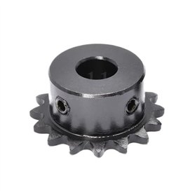 Roue dentée - 1 pièce - 10T-23T 04C - Moteur à chaîne - Pignon 45# - Acier industriel - Alésage 5/6/7/8/10/12/14/15/16 mm (12 de