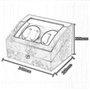 Moteur à sliant et 5 Modes de Rotation Boîte de Rangement
