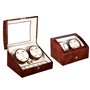 CWZZWS 4 + 6 Boîte à Enrouleur de Montre Automatique pour 10 Montres