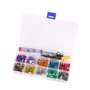 Fusibles et accessoires for voiture 100 pièces Mini kit de fusibles de voiture à code couleur for fusibles de dix ampères avec p