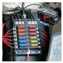 220 pièces fusibles à lame de voiture Mini assortiment de fusibles plats 5-30A ensemble de fusibles plats fusible automatique ac