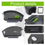 Bac À Poussière For Aspirateur Robot, Compatible Avec IRobot I3 I4 I6 I7 I8 I8 E5 E6 E7 J7, Accessoires For Aspirateur Robot