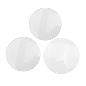 3 pièces 35/36/40 MM rond unique dôme montre cristal lentille en verre pièces de rechange pour réparation horloger