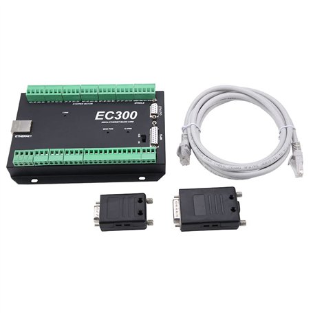 EVTSCAN dernière 3-6 axes 300kHz Ethernet CNC Mach3 carte de contrôle de contrôleur de mouvement carte 24VDC EC300(3 Axis)