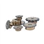 Roue dentée - 1 pièce - 17T-20T 06B - Pignon de chaîne à entraînement industriel de précision - 17 18 19 - 20 dents - 45# - Alés