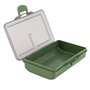 Boîte de Matériel de Pêche 2 Pièces Organisateur de Boîte à Compartiments Multiples pour le Stockage de Gadget D'appât de Croche