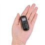 01 Numéroteur, téléphone, Mini téléphone SIM, Casque de numérotation pour Studens pour Enfants(Black)